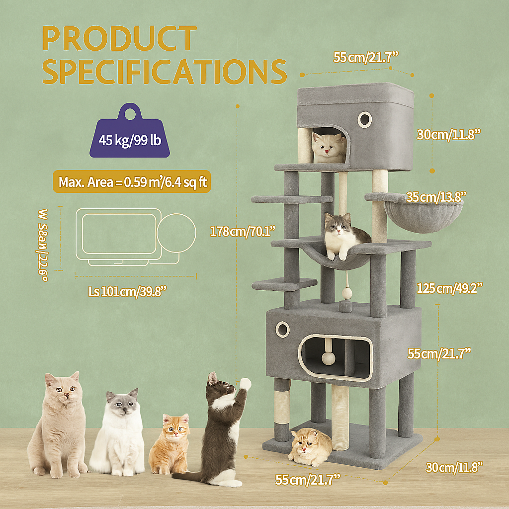 Arbre pour Chat | l’univers de jeux