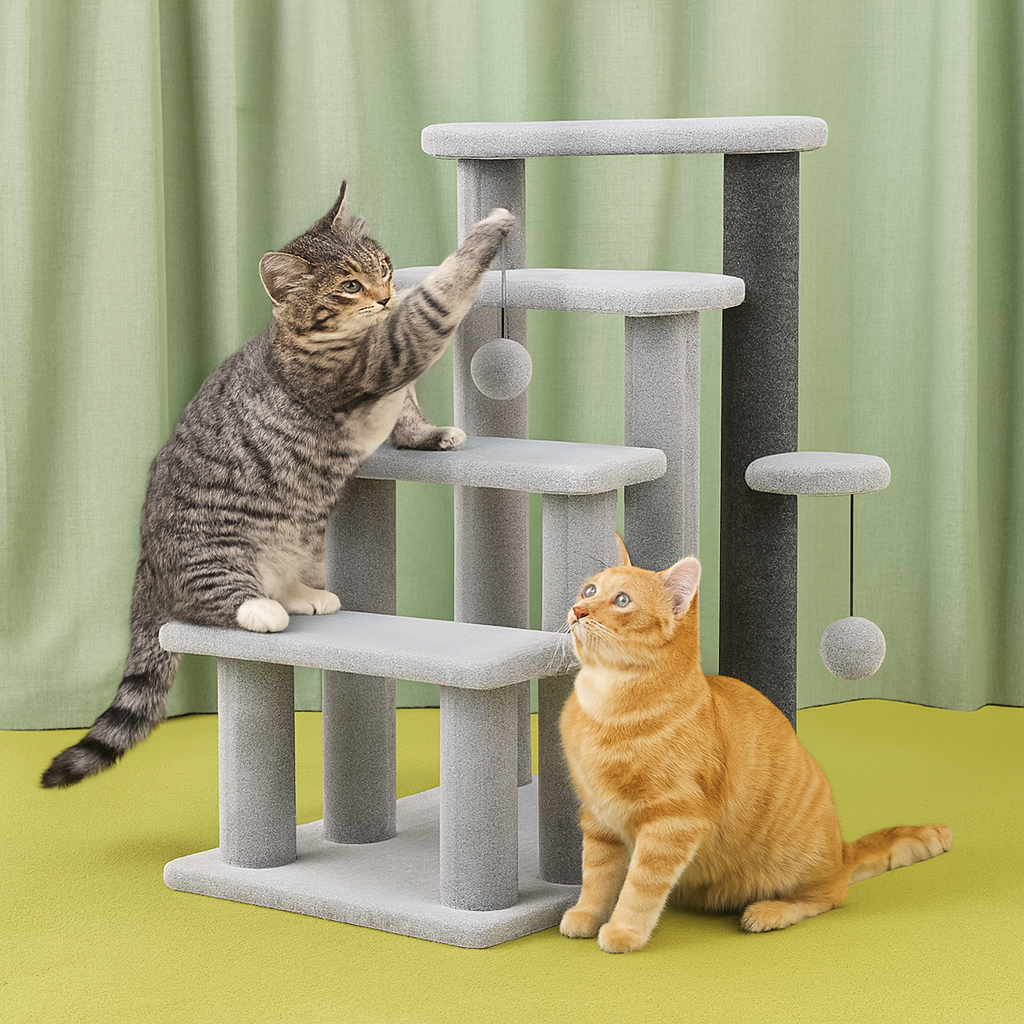 Arbre pour Chat | l’accès doux au canapé