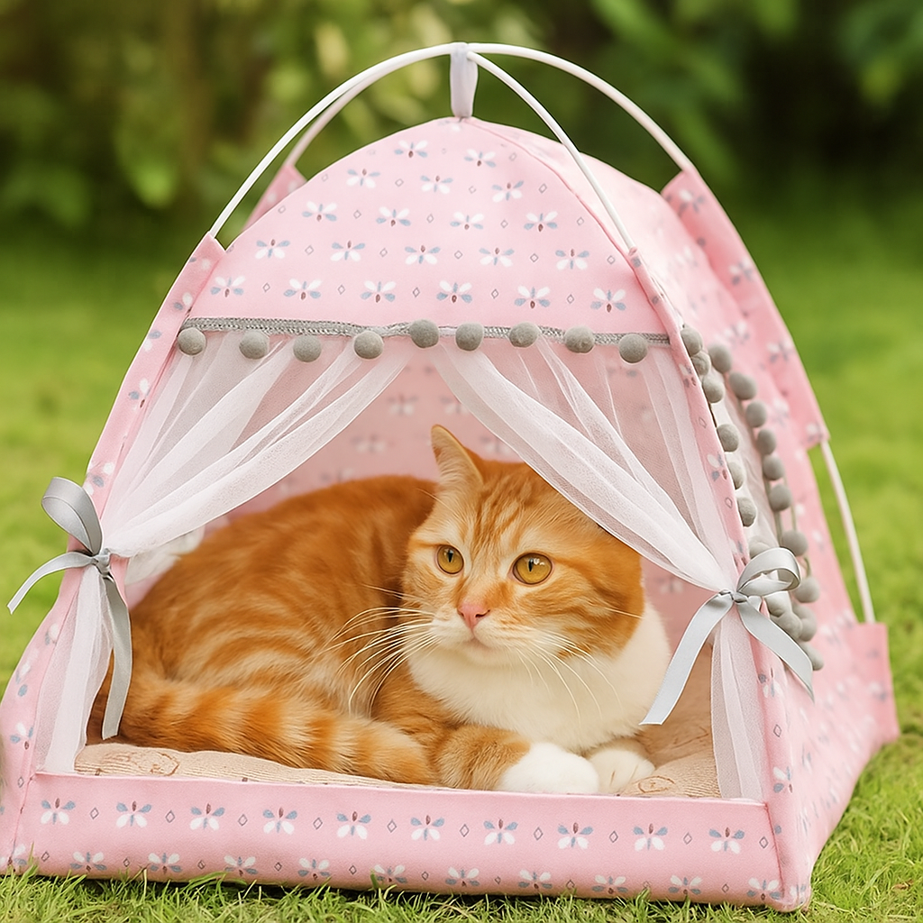 Niche pour chat | Tente élégante