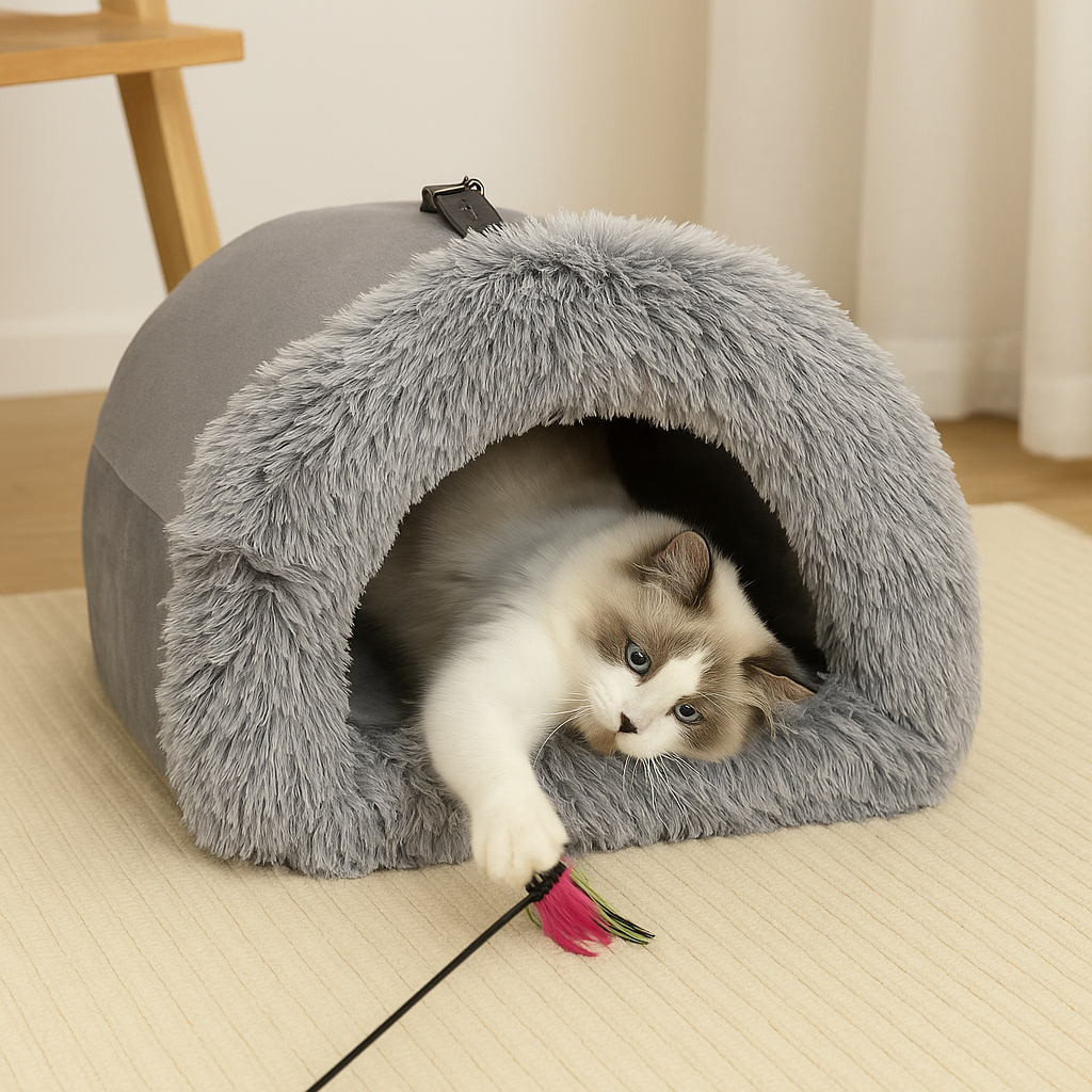Niche pour chat | cocoon Le refuge douillet