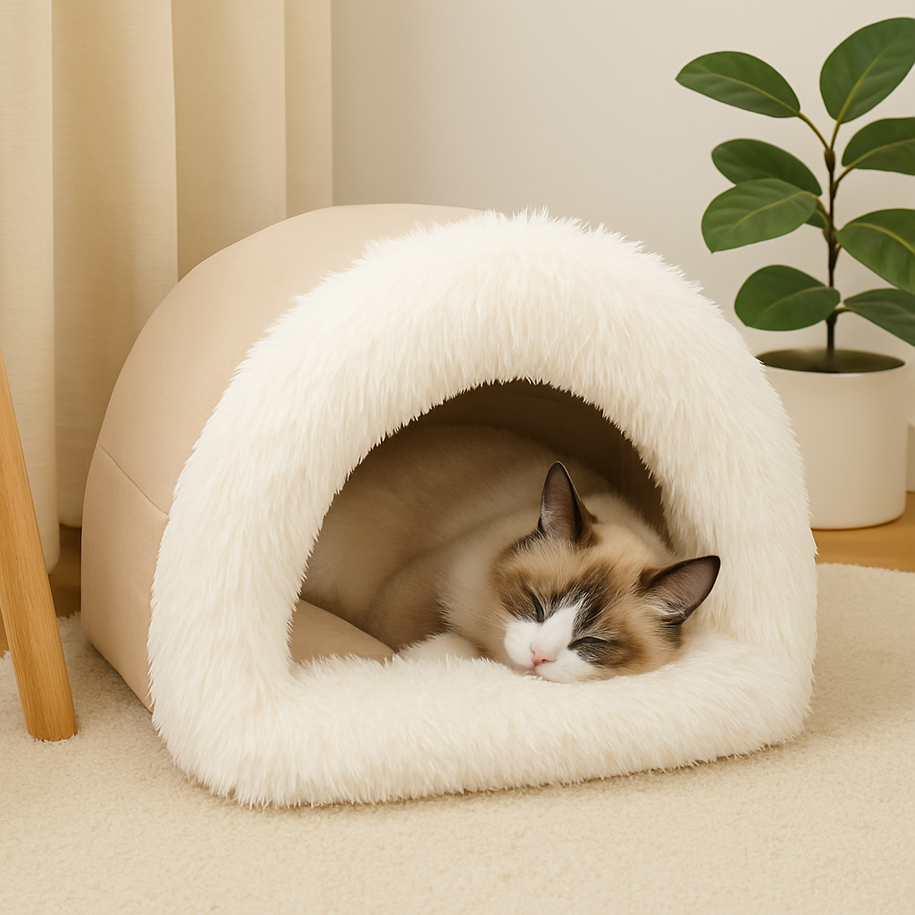 Niche pour chat | cocoon Le refuge douillet
