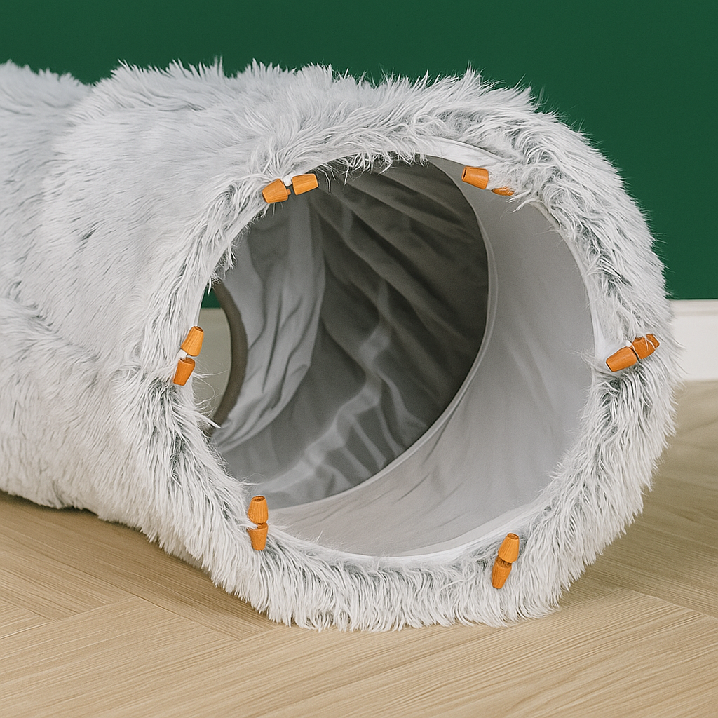 Niche pour chat | Tunnel douce et pastel