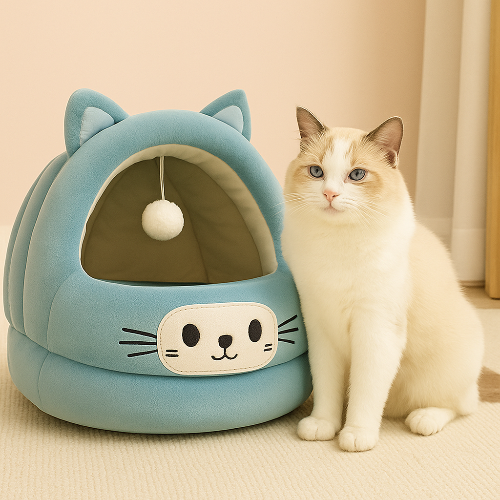 Niche pour chat | mignon et douillet