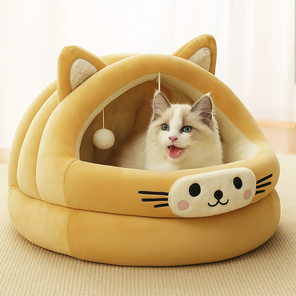 Niche pour chat | mignon et douillet
