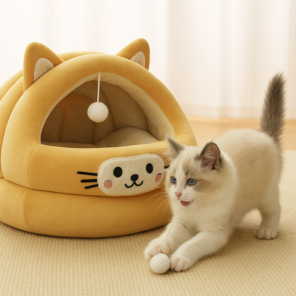 Niche pour chat | mignon et douillet
