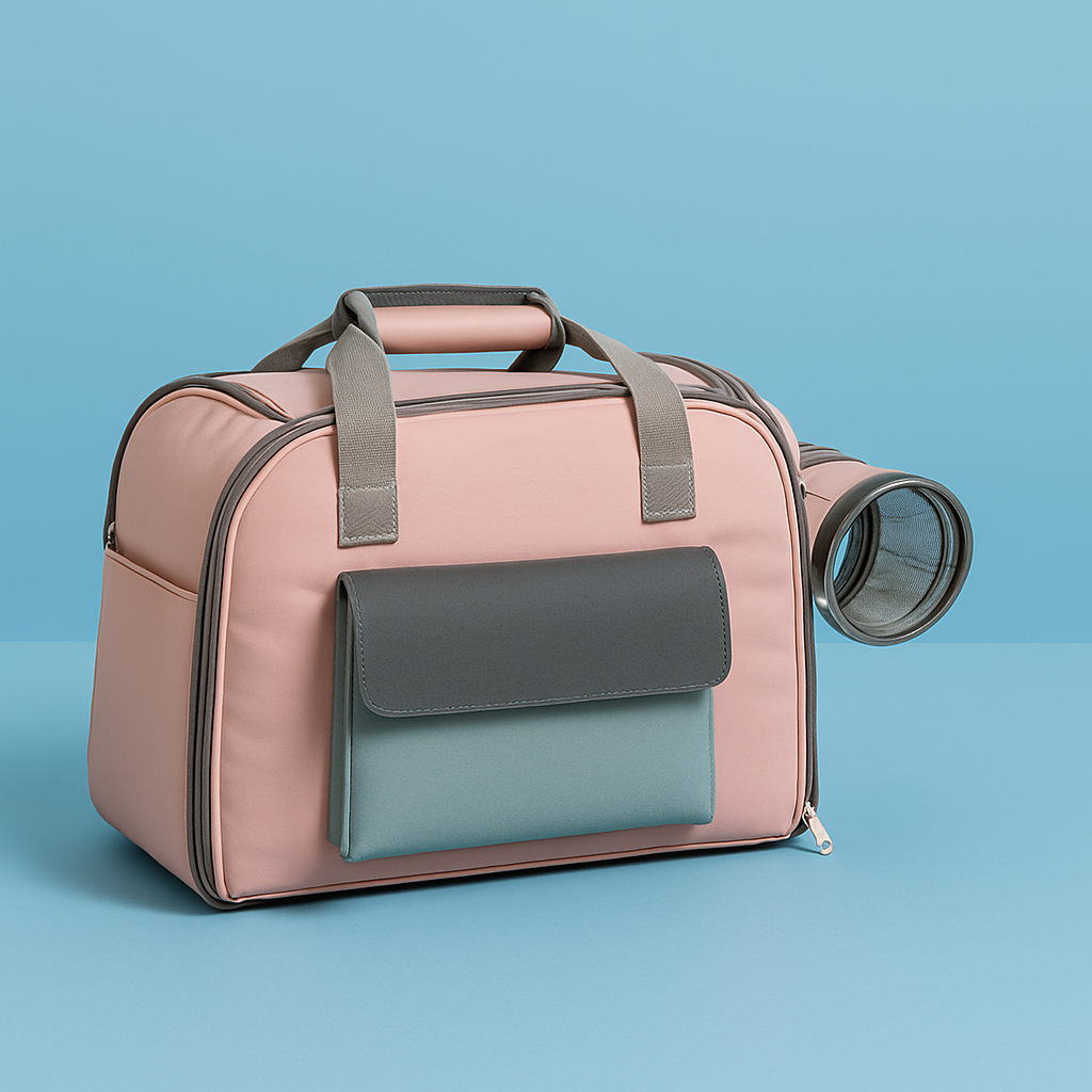 Sac de transport pour chat (et petit chien) — cabas multifonction, élégant et ventilé