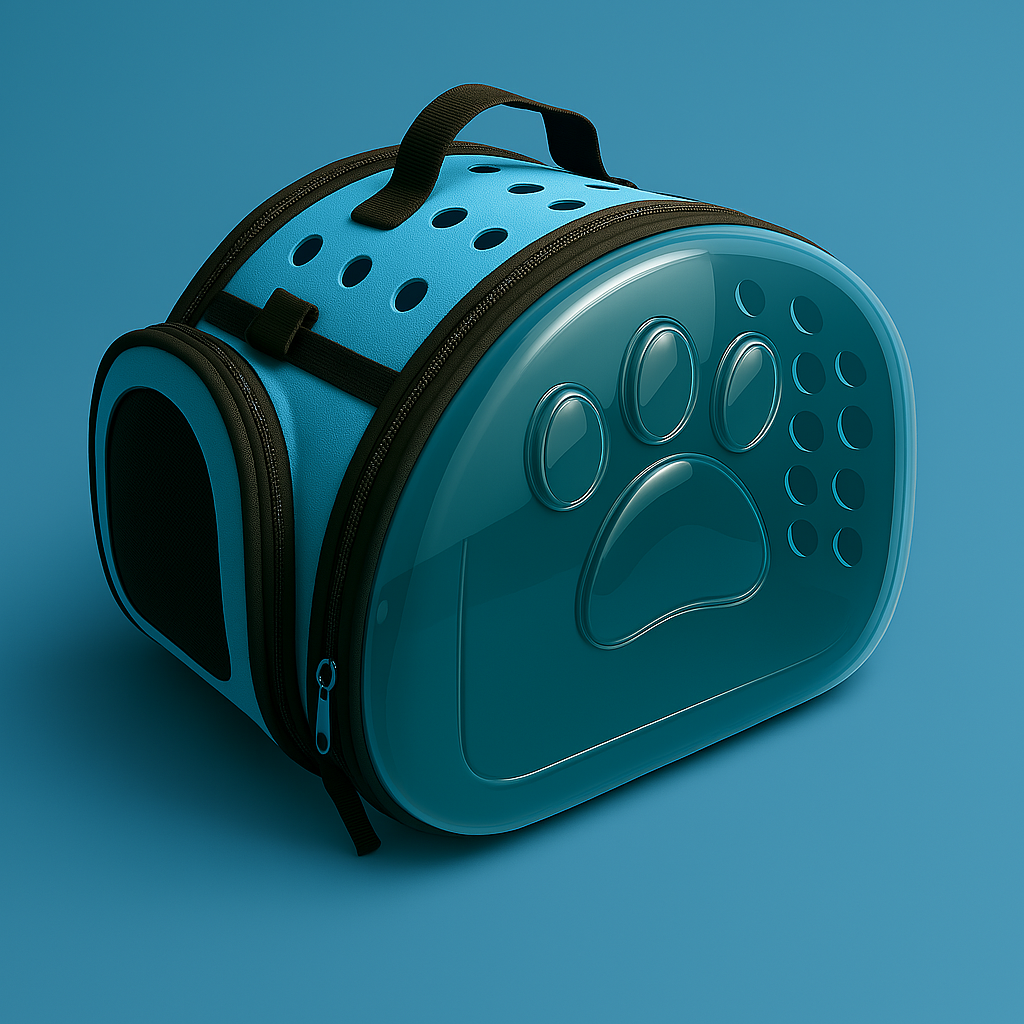 Sac de transport pour chat transparent — vue panoramique, aéré et rassurant