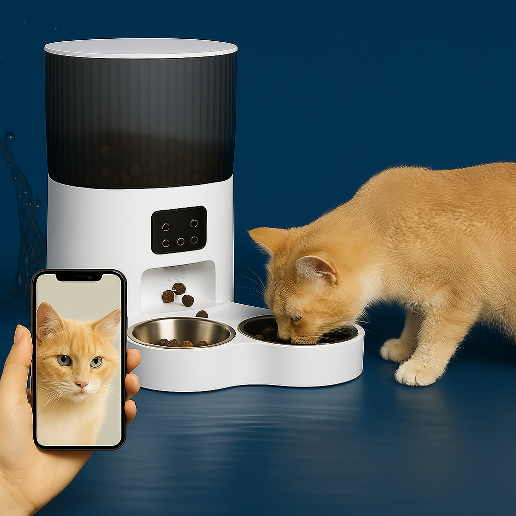 Distributeur a croquettes pour chat | Intelligent et pratique