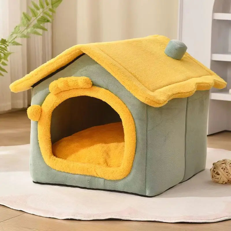 Niche pour chat | forme de maisonnette