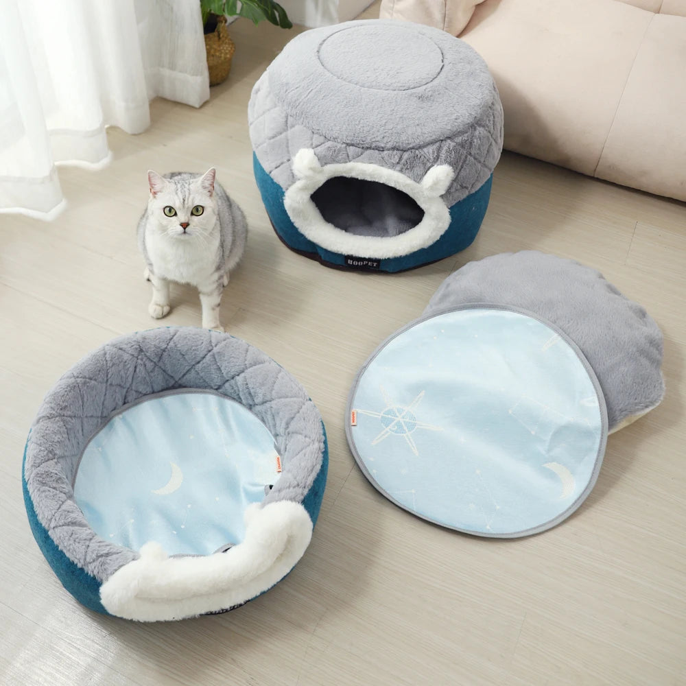 Niche pour chat | en peluche