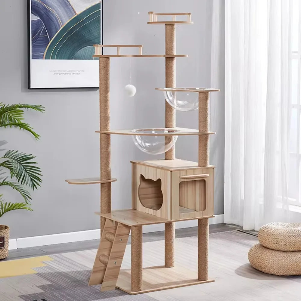 Arbre pour Chat | en Bois Confort et Design