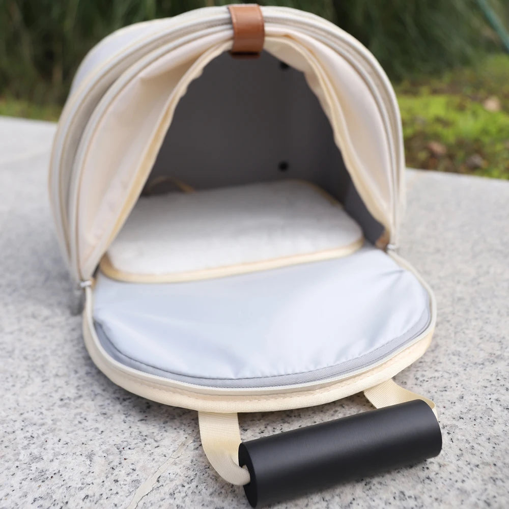 Sac à dos de transport pour chat | douceur et bien ventilées