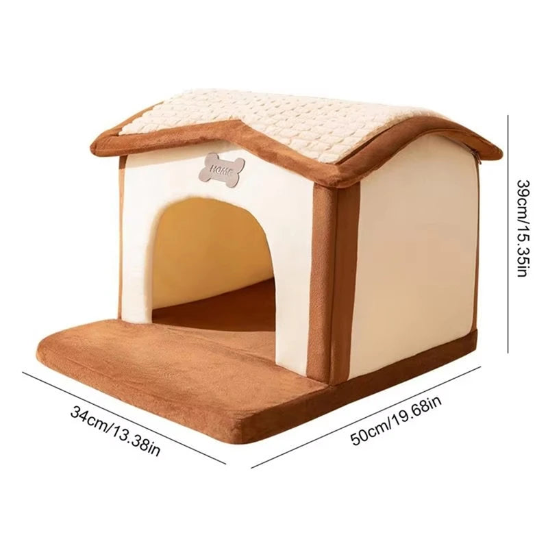 Niche pour chat | en forme de maisonnette