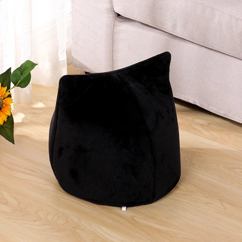 Niche pour chat | design chat noir