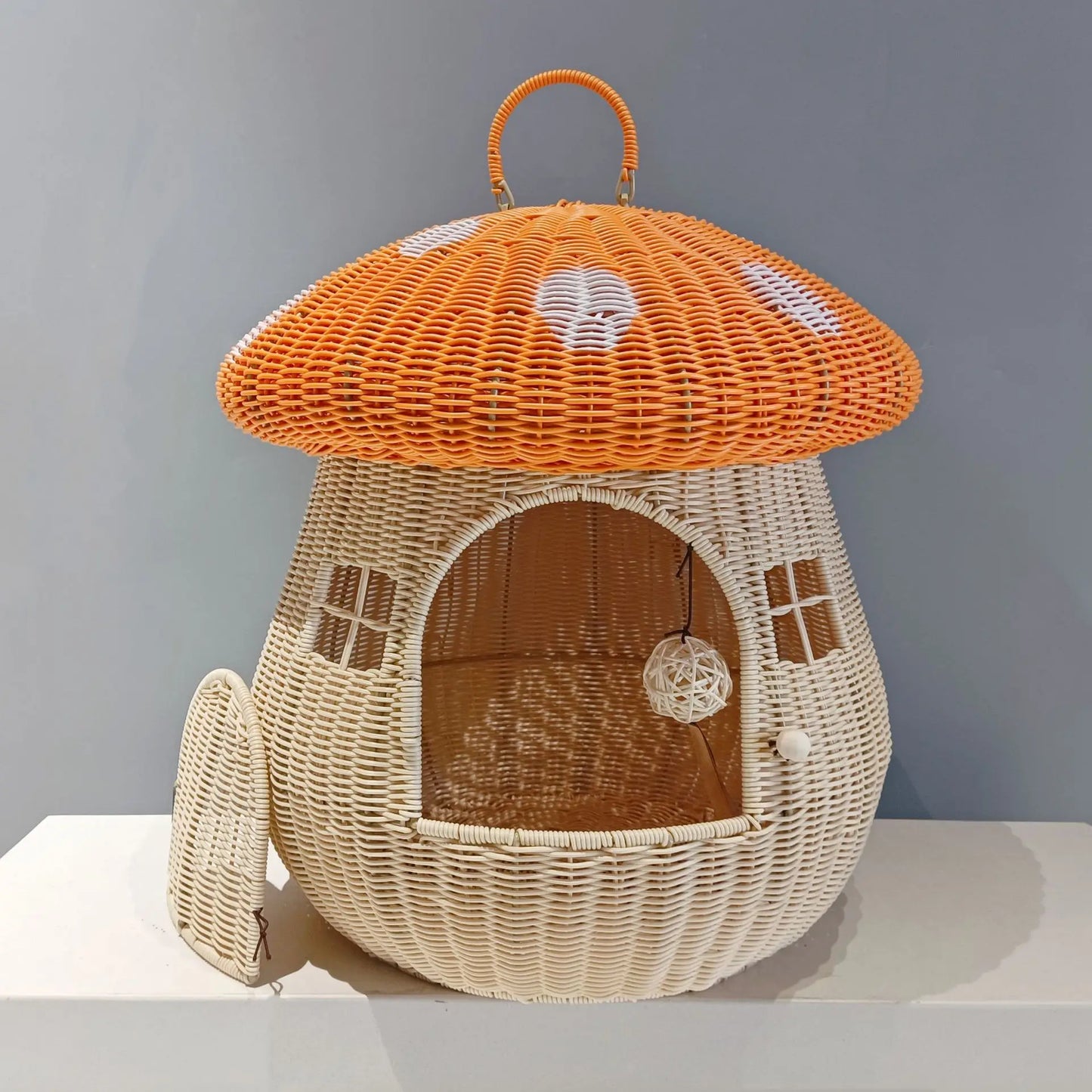 Niche pour chat | champignon