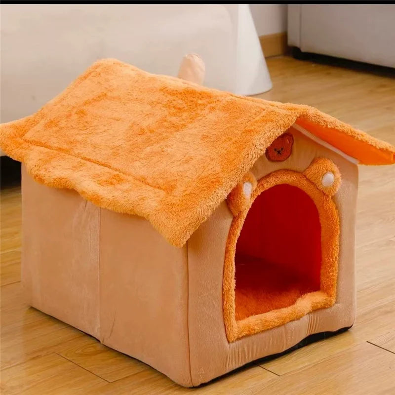 Niche pour chat | forme de maisonnette