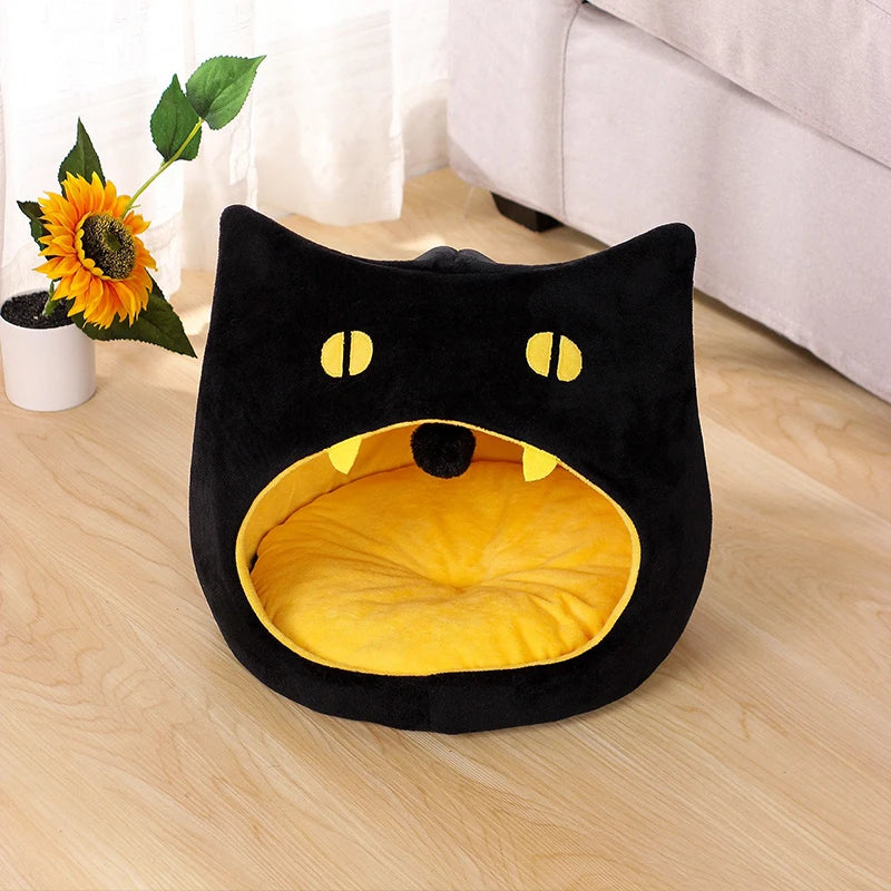 Niche pour chat | design chat noir
