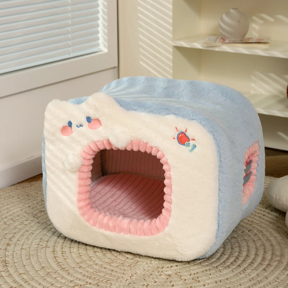 Niche pour chat | maisonnette confortable