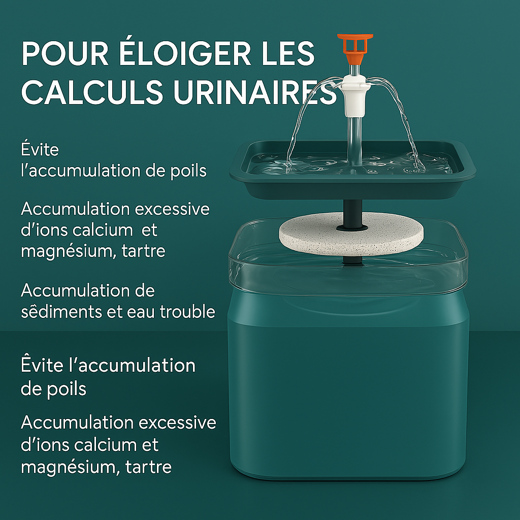Fontaine à eau pour chat | confort et technologie
