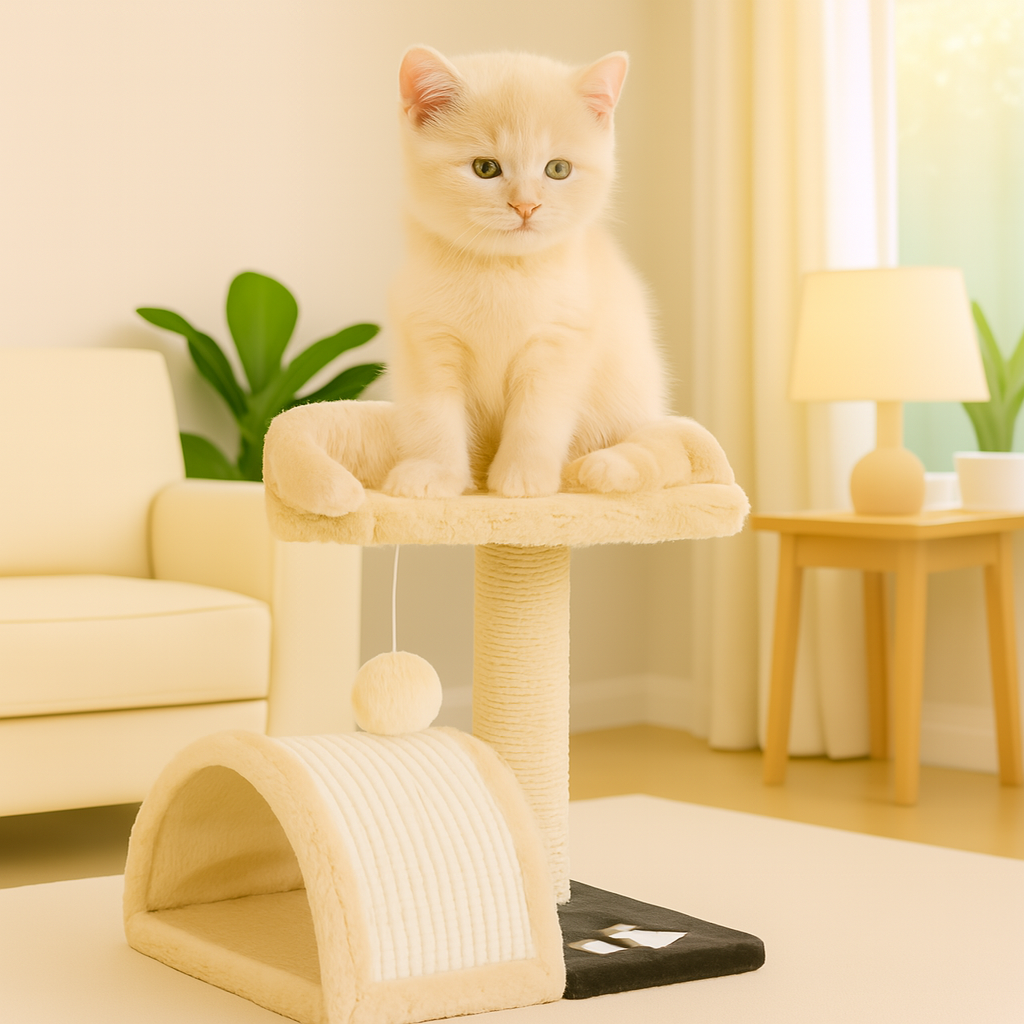 Arbre pour Chat | tunnel grattoir