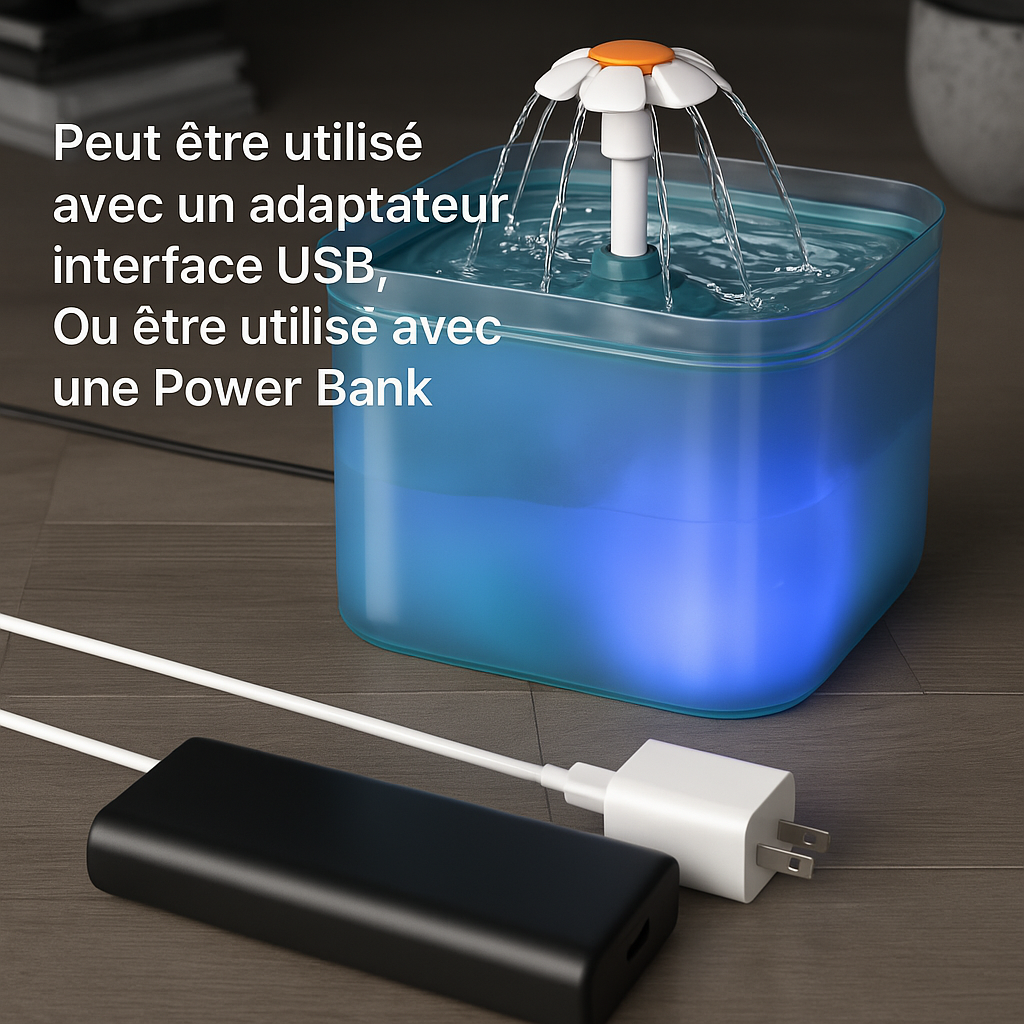 Fontaine à eau pour chat | confort et technologie