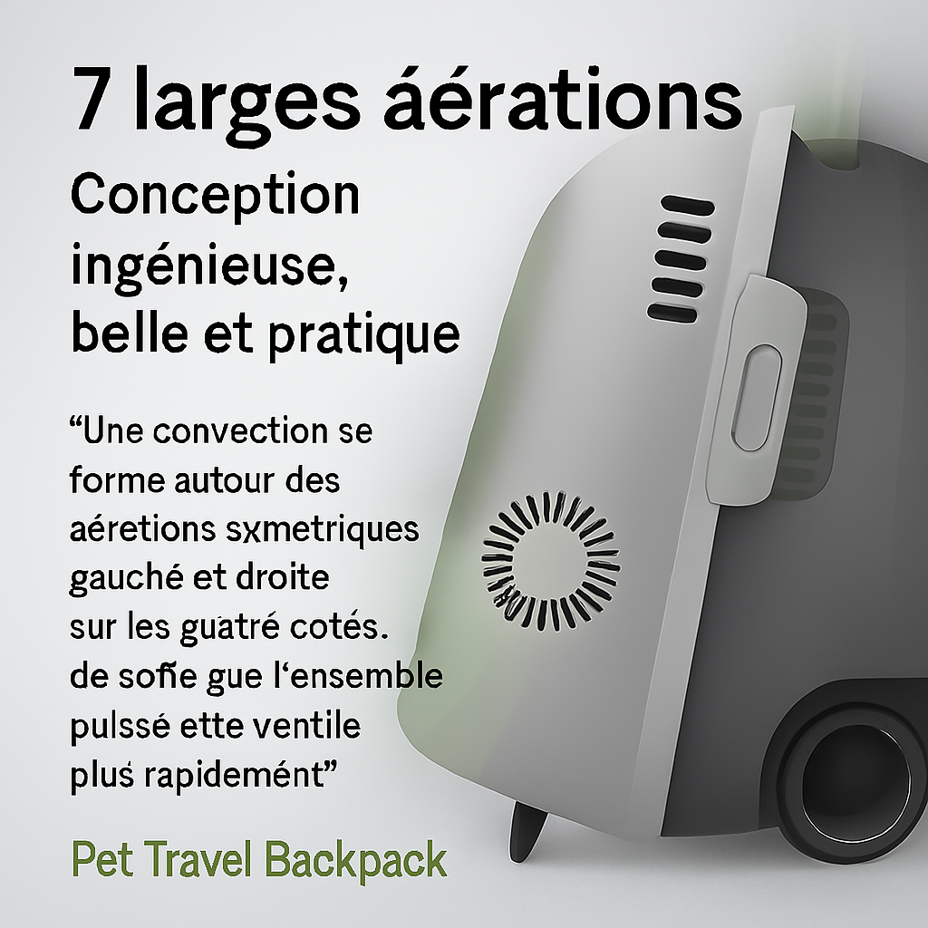 Sac de transport pour chat | à roulettes cabine ventilée
