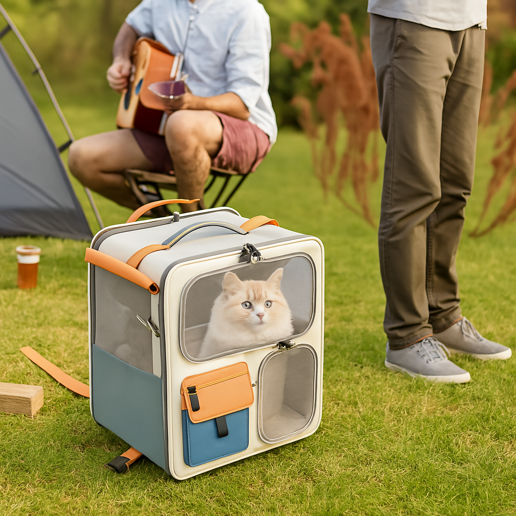 Sac de transport pour chat | Ă roulettes