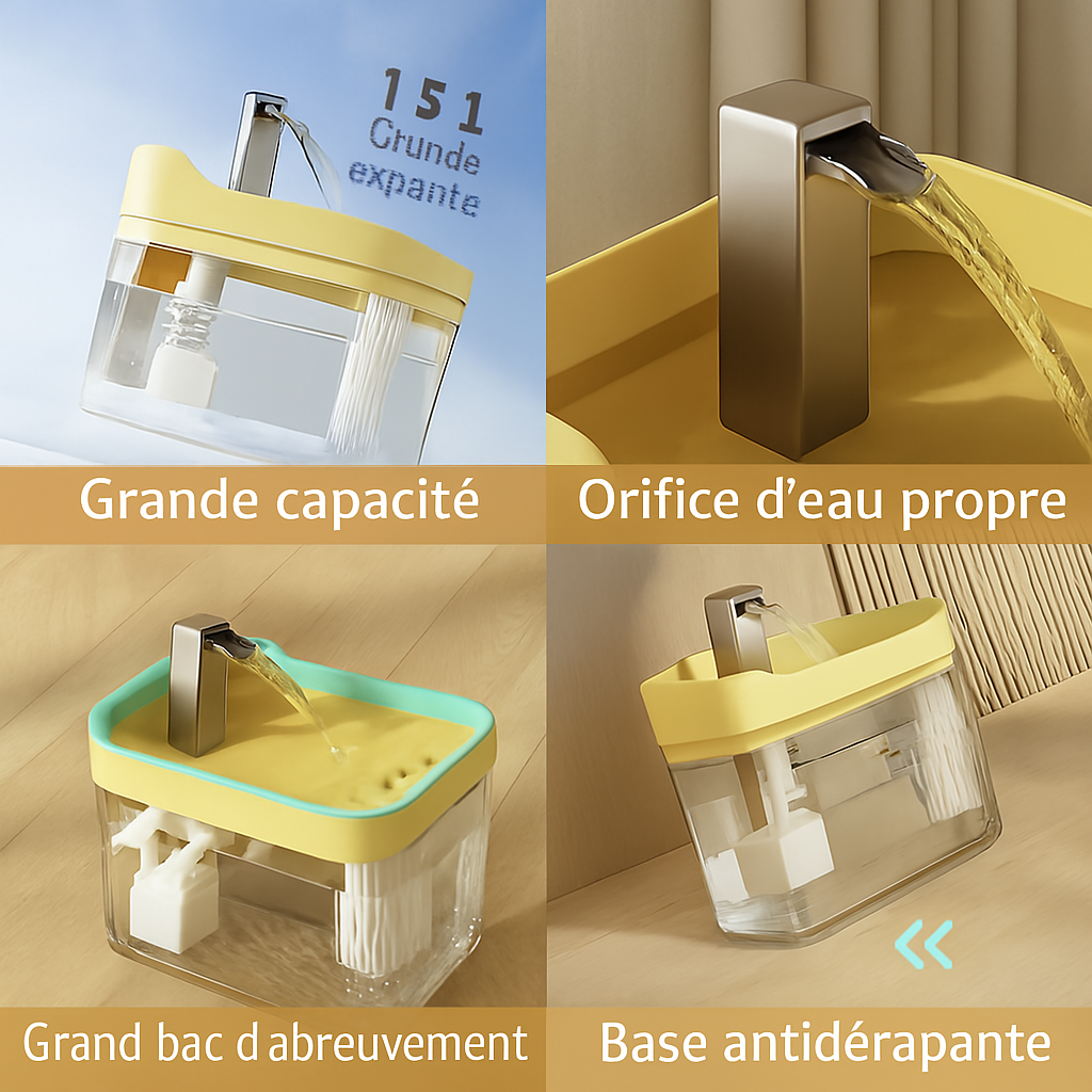 Fontaine à eau pour chat | moderne