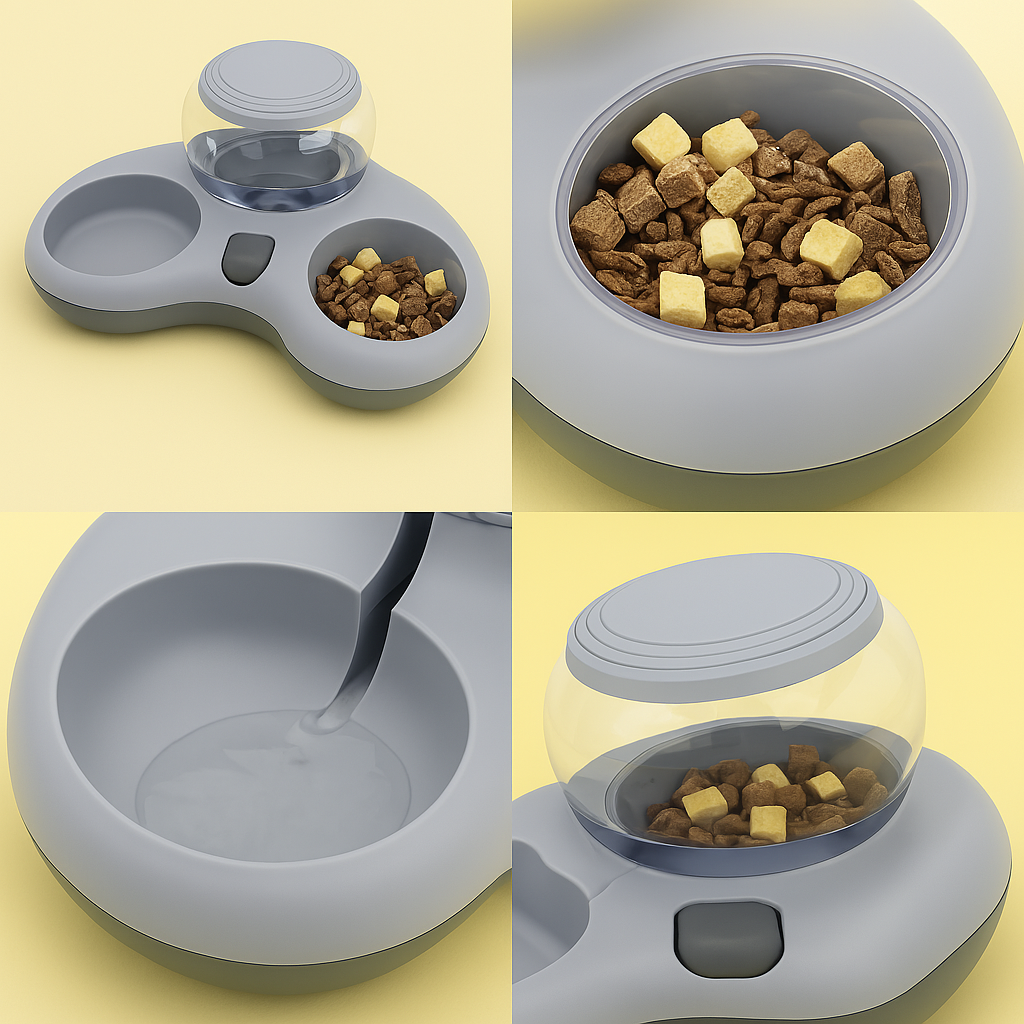 Distributeur a croquettes pour chat | équilibrer
