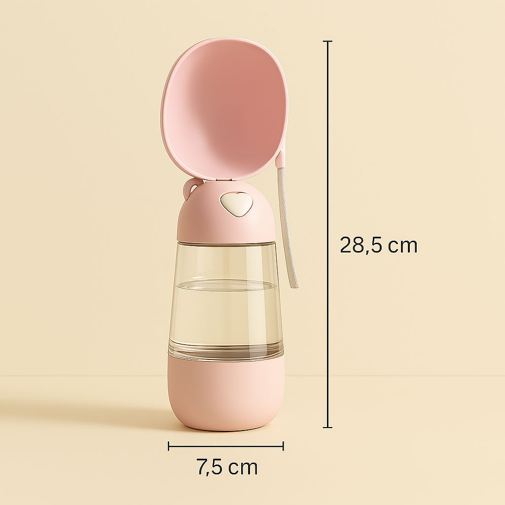 Fontaine a eau pour chat | portable plus snack