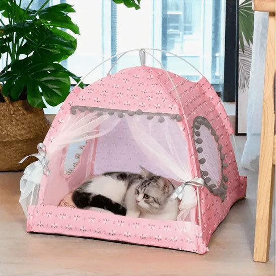 Niche pour chat | Tente élégante