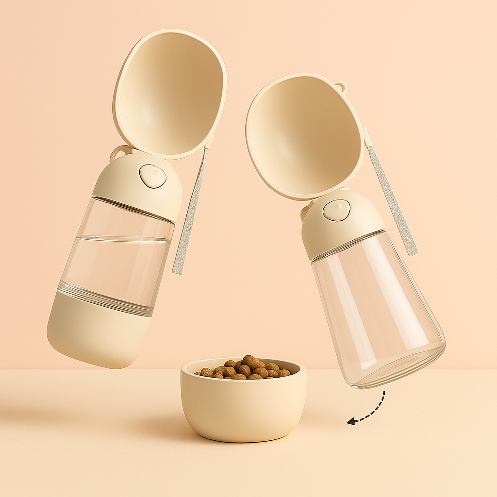 Fontaine a eau pour chat | portable plus snack