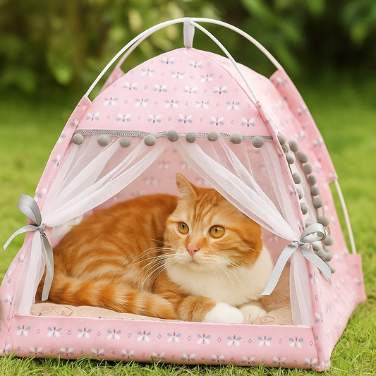 Niche pour chat | Tente élégante