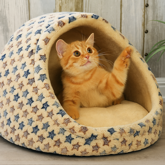 Niche pour chat | motif  mignon