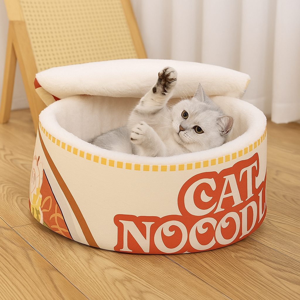 Niche pour chat | noodle le panier le plus fun