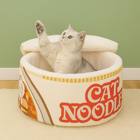 Niche pour chat | noodle le panier le plus fun