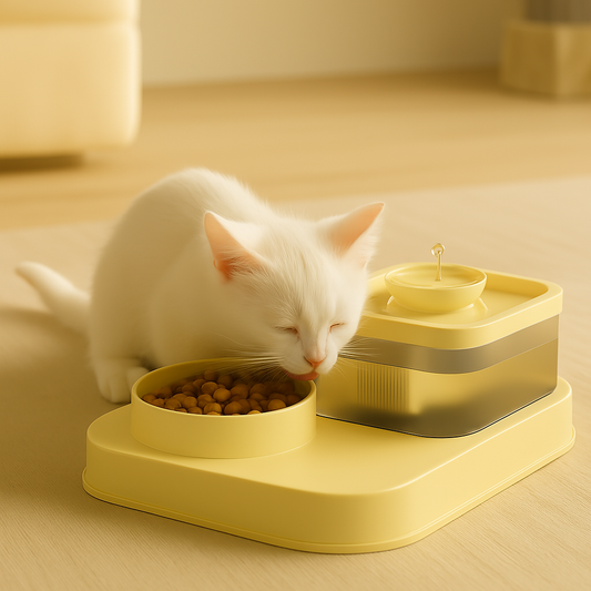 Fantaine-à-eau-pour-chat-2-en-1
