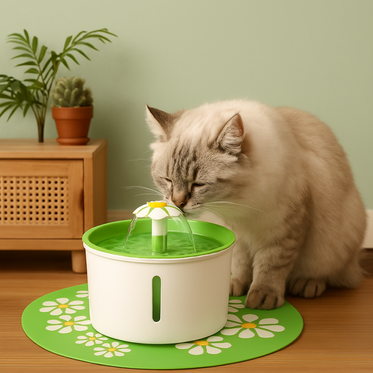 Fantaine eau pour chat adorable