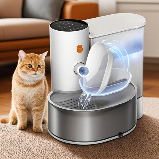 Fontaine-à-eau-pour-chat-Elégant