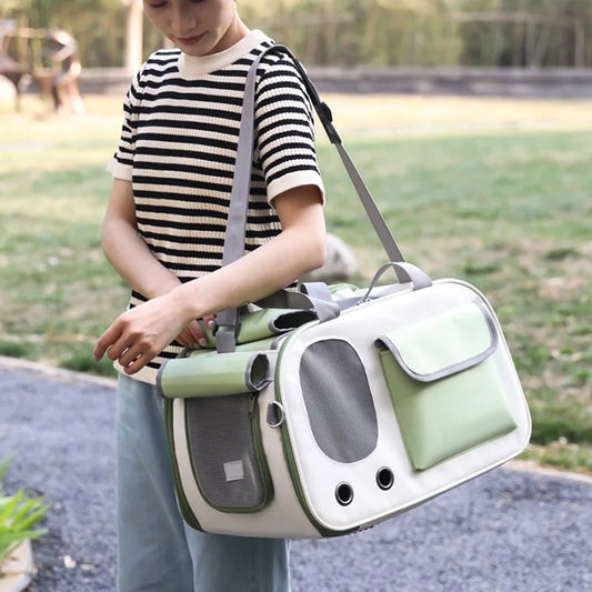 Sac de Transport pour Chat – compact ventilé et pratique