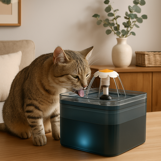 fontaine-à-eau-pour-chat-confort