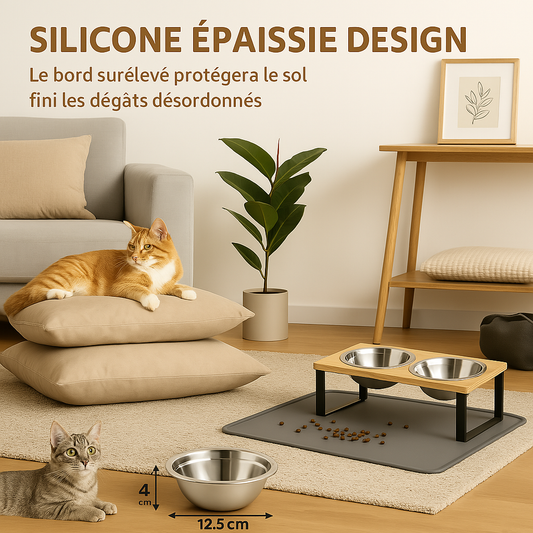 gamelle-pour-chat confortable