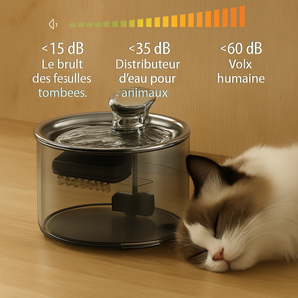 Fontaine a eau pour chat | confortable
